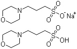 We need the following material: MOPS hemisodium salt CAS 117961-20-3