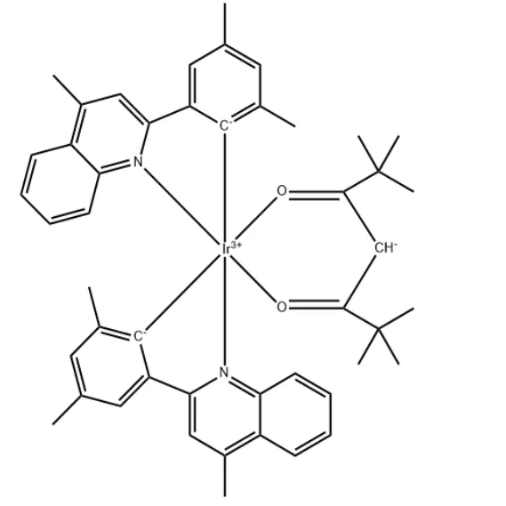 We need the following material: Ir(mphmq)2(tmd) CAS 1228537-80-1