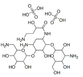 We need the following material: Amikacin sulfate salt CAS 149022-22-0/39831-55-5