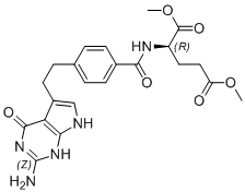 We need the following material: Pemetrexed R-Isomer Dimethyl Ester CAS N/A