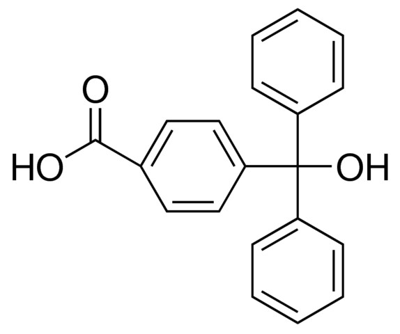 We need the following material: 4-(Diphenylhydroxymethyl)benzoic acid CAS 19672-49-2