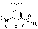 We need the following material: 4-Chloro-3-nitro-5-sulphamoylbenzoic acid CAS 22892-96-2