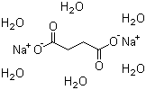 We need the following material: DİSODİUM SUCCİNATE HEXAHYDRATE CAS 6106-21-4