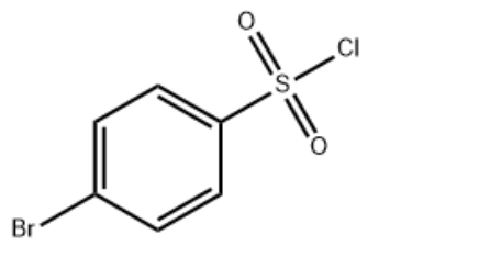 Structure of 4-Bromobenzenesulphonyl chlorideCAS-98-58-8