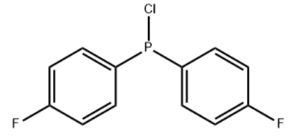 Structure of BIS(4-FLUOROPHENYL)CHLOROPHOSPHINE CAS 23039-97-6