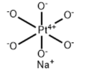 Structure of Disodium hexahydroxoplatinate CAS 12325-31- 4