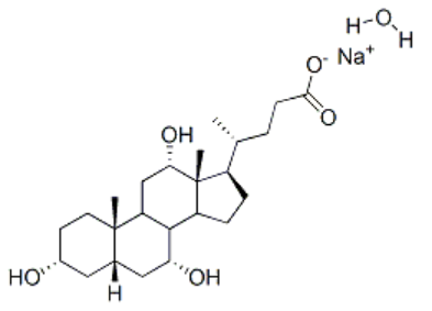 Structure of SODIUM CHOLATE HYDRATE CAS 73163-53-8