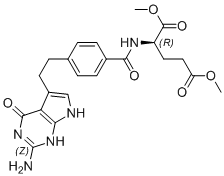 We need the following material: Pemetrexed R-Isomer Dimethyl Ester CAS None