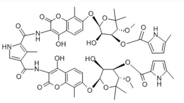 structure of coumermycin A1 CAS-4434-05-3